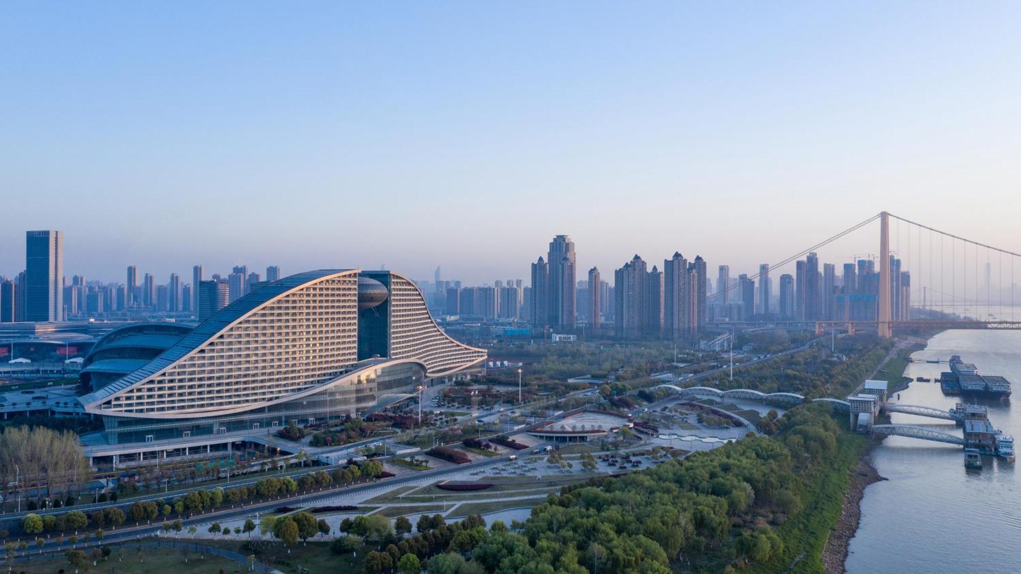 Intercontinental Wuhan By Ihg - Yangtze River View Luaran gambar